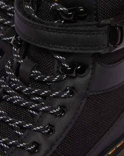 Dr. Martens Boots Combs Tech Extra Tough Poly Junior Noir — Extra Tough 50/50+Rubbery Discount