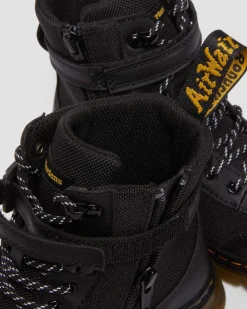 Dr. Martens Boots Combs Tech Extra Tough Poly Junior Noir — Extra Tough 50/50+Rubbery Discount