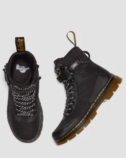 Dr. Martens Boots Combs Tech Extra Tough Poly Junior Noir — Extra Tough 50/50+Rubbery Discount