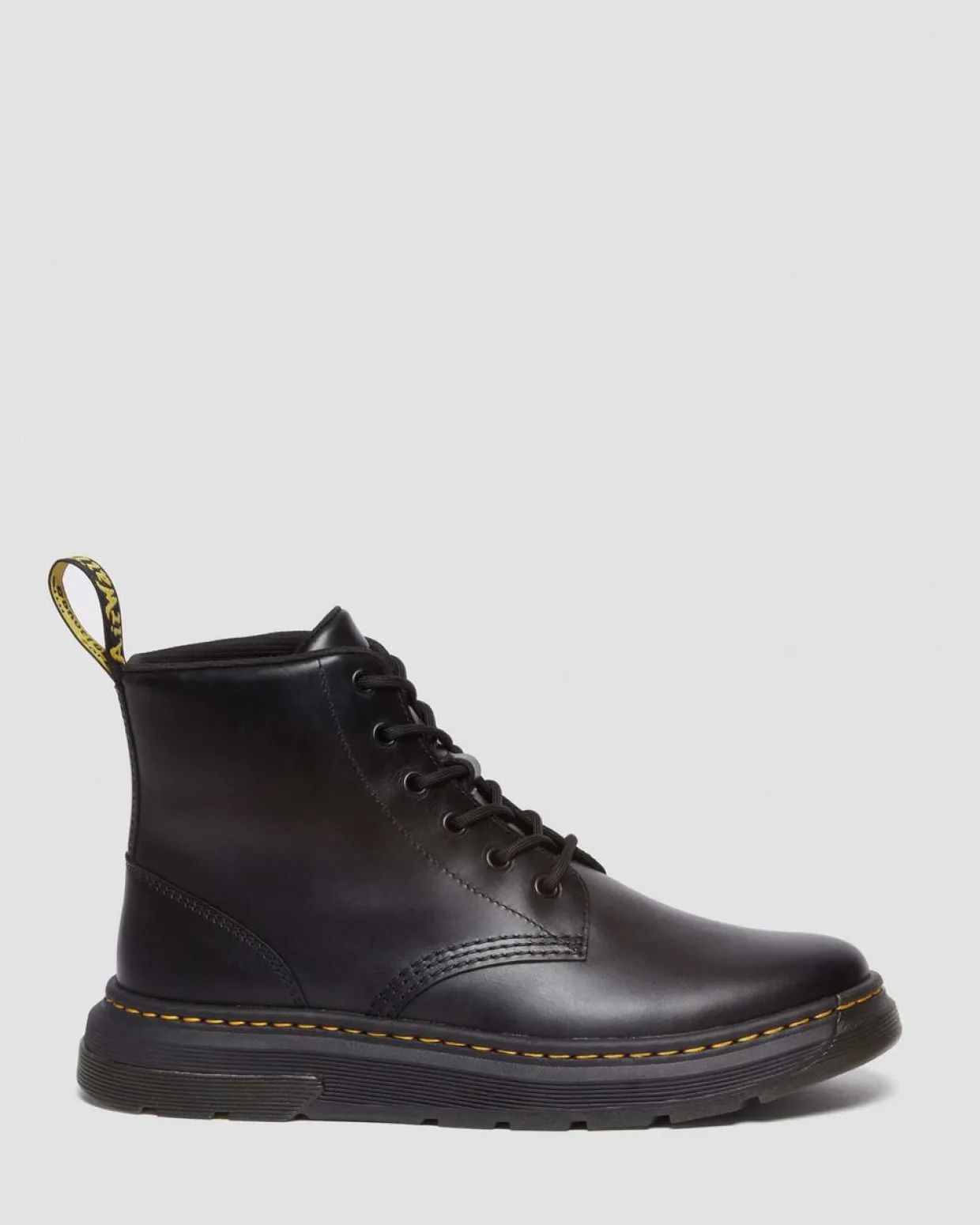 Dr. Martens Boots Crewson Chukka En Cuir à Lacets BLACK Outlet