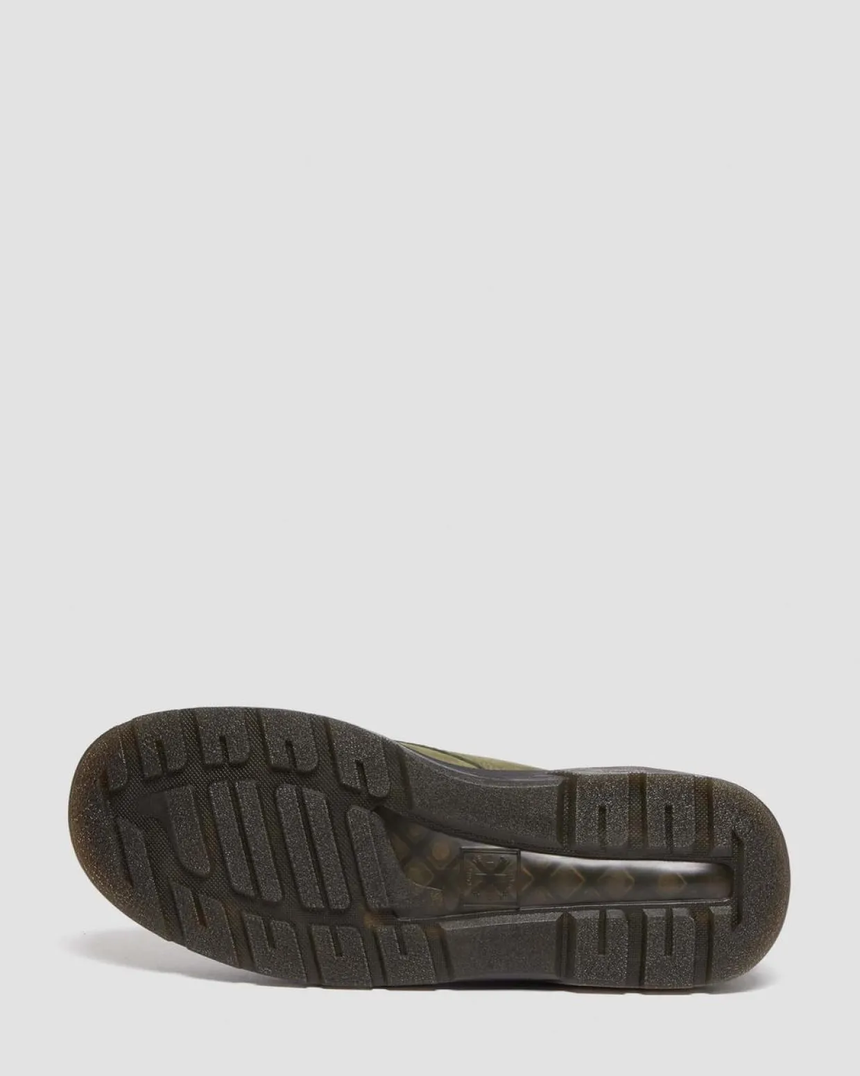 Dr. Martens Boots Crewson En Cuir à Lacets DMS OLIVE — Buffbuck Outlet