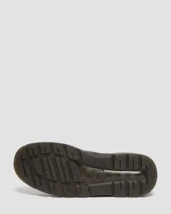 Dr. Martens Boots Crewson En Cuir à Lacets BLACK Fashion