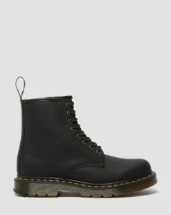 Dr. Martens Boots 1460DM's Wintergrip En Cuir Noir — Snowplow Shop