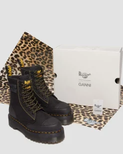 Dr. Martens BOOTS JADON GANNI EN NYLON Noir Outlet