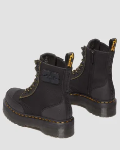 Dr. Martens BOOTS JADON GANNI EN NYLON Noir Outlet
