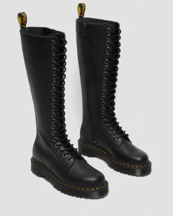 Dr. Martens Boots Montantes 1B60 Bex En Cuir Pisa Noir — Pisa Shop