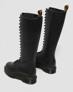Dr. Martens Boots Montantes 1B60 Bex En Cuir Pisa Noir — Pisa Shop