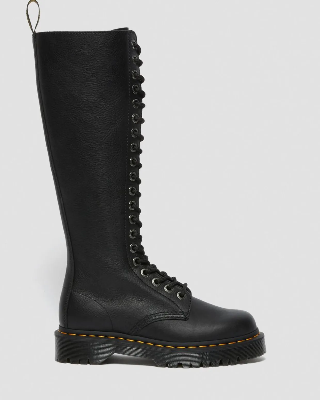 Dr. Martens Boots Montantes 1B60 Bex En Cuir Pisa Noir — Pisa Shop