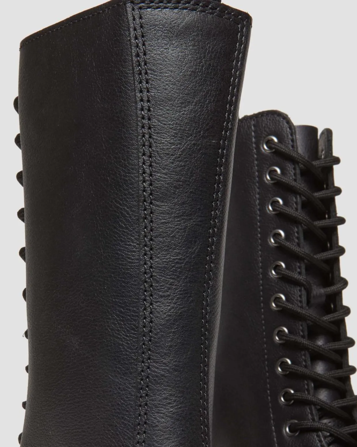Dr. Martens Boots Montantes 1B99 En Cuir Pisa à Lacets Noir — Pisa Best