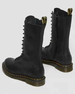 Dr. Martens Boots Montantes 1B99 En Cuir Virginia Noir — Virginia Cheap