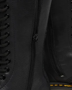 Dr. Martens Boots Montantes 1B99 En Cuir Virginia Noir — Virginia Cheap