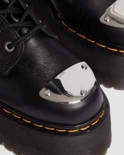 Dr. Martens Boots Plateformes 28 œillets XTRM Max En Cuir Virginia Noir — Virginia Store