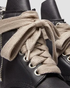 Dr. Martens Boots Plateformes 1460 Rick Owens DMXL Jumbo Lace Up En Cuir Noir — Lunar Best