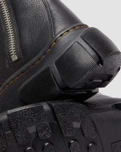 Dr. Martens Boots Plateformes 1918 Rick Owens DMXL En Cuir Noir — Lunar Online