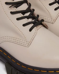 Dr. Martens Boots Plateformes Audrick Nappa Lux VINTAGE TAUPE — Nappa Lux Best Sale