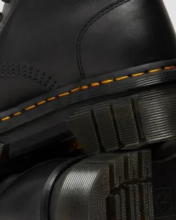 Dr. Martens Boots Plateformes Audrick Nappa Lux Noir — Nappa Lux Best Sale
