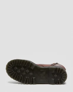 Dr. Martens Boots Plateformes Jadon Doublées De Fourrure Synthétique Marron — Abruzzo Wp Outlet