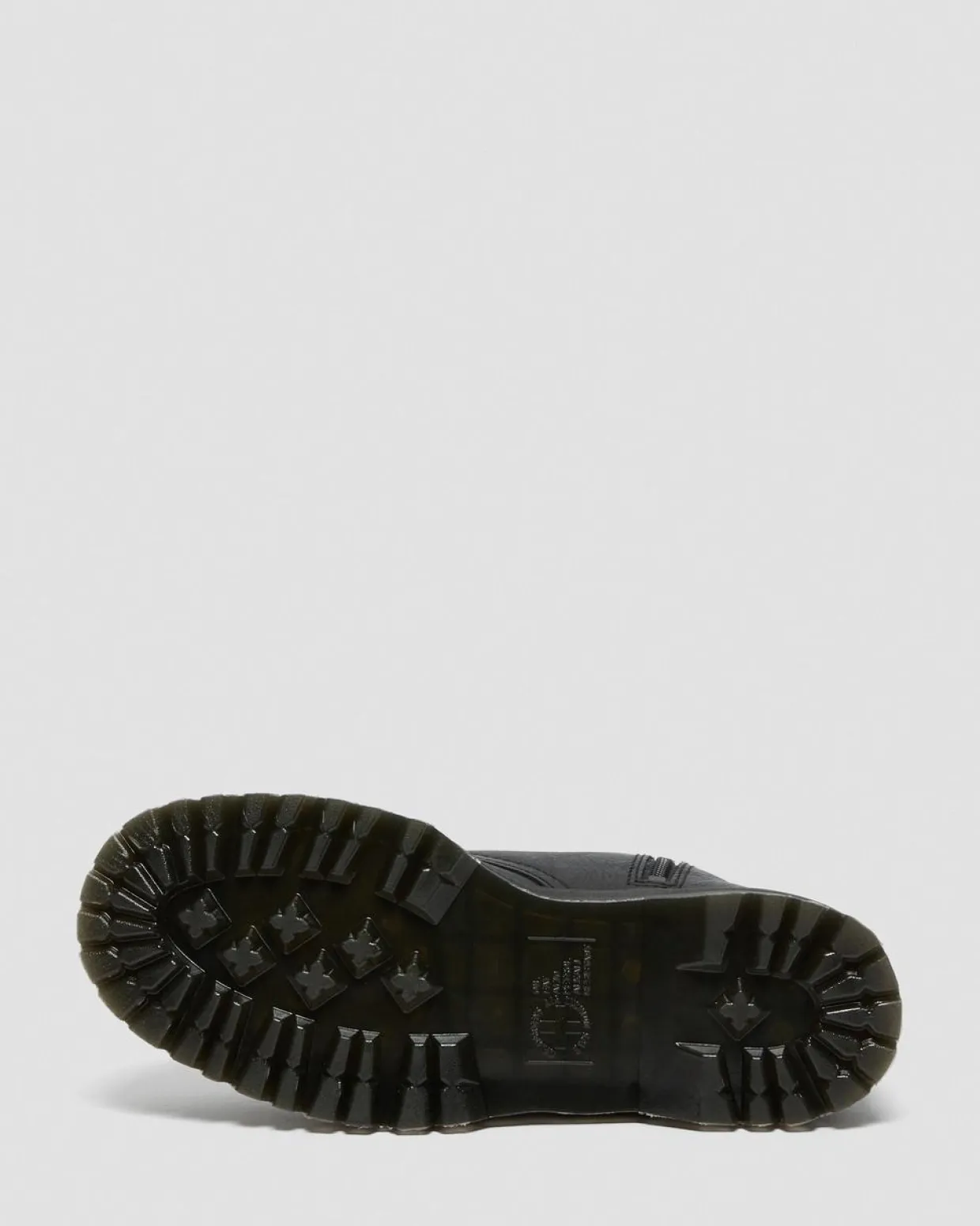 Dr. Martens Boots Plateformes Jadon En Cuir Fourrées Noir — Pisa Outlet