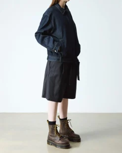 Dr. Martens Boots Plateformes Jadon En Cuir Marron — Crazy Horse Store