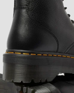 Dr. Martens Boots Plateformes Jadon III En Cuir Pisa Noir — Pisa Store
