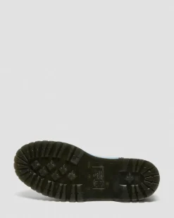 Dr. Martens Boots Plateformes Jadon III En Cuir Pisa Bleu — Pisa Online