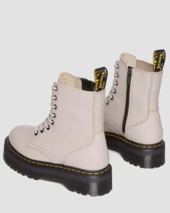 Dr. Martens Boots Plateformes Jadon III En Cuir Pisa VINTAGE TAUPE — Pisa Best