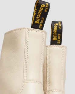 Dr. Martens Boots Plateformes Jadon III En Cuir Pisa Beige texturé — Pisa Flash Sale