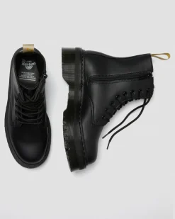 Dr. Martens Boots Plateformes Jadon II Mono Vegan Noir — Felix Rub Off New