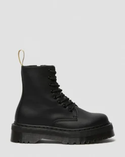 Dr. Martens Boots Plateformes Jadon II Mono Vegan Noir — Felix Rub Off New