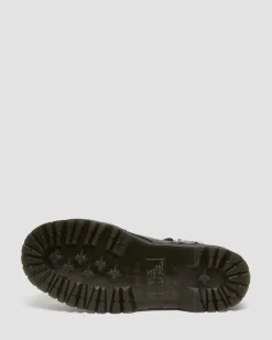 Dr. Martens Boots Plateformes Jadon Piercing En Cuir Milled Nappa Noir — Milled Nappa Cheap