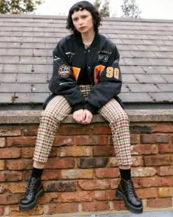 Dr. Martens Boots Plateformes Quad Church En Cuir Noir — Vintage Smooth Outlet