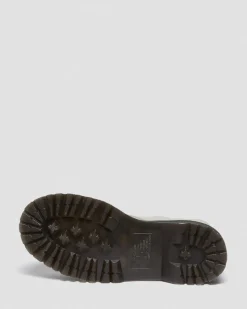 Dr. Martens Boots Plateformes Sinclair En Cuir Tumbled Nubuck Smoked Mint — Tumbled Nubuck Hot