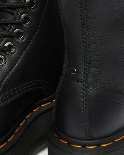 Dr. Martens Boots Plateformes Sinclair Max En Cuir Pisa Noir — Pisa Fashion