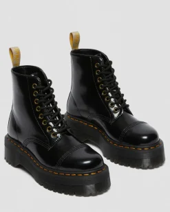 Dr. Martens Boots Plateformes Sinclair Vegan Noir — Oxford Hot