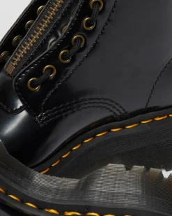 Dr. Martens Boots Plateformes Sinclair Vegan Noir — Oxford Hot