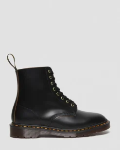 Dr. Martens Boots Smiths En Cuir Vintage Smooth Noir — Vintage Smooth Sale
