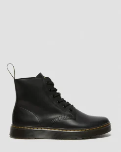 Dr. Martens Boots Thurston Chukka En Cuir Lusso Noir — Lusso Cheap