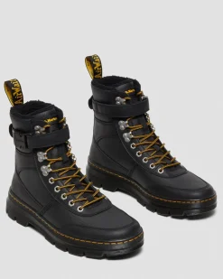 Dr. Martens Boots Utilitaires Combs Tech Doublées De Fourrure Synthétique Noir — Grove+Coated Canvas Clearance