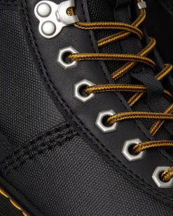 Dr. Martens Boots Utilitaires Combs Tech Doublées De Fourrure Synthétique Noir — Grove+Coated Canvas Clearance