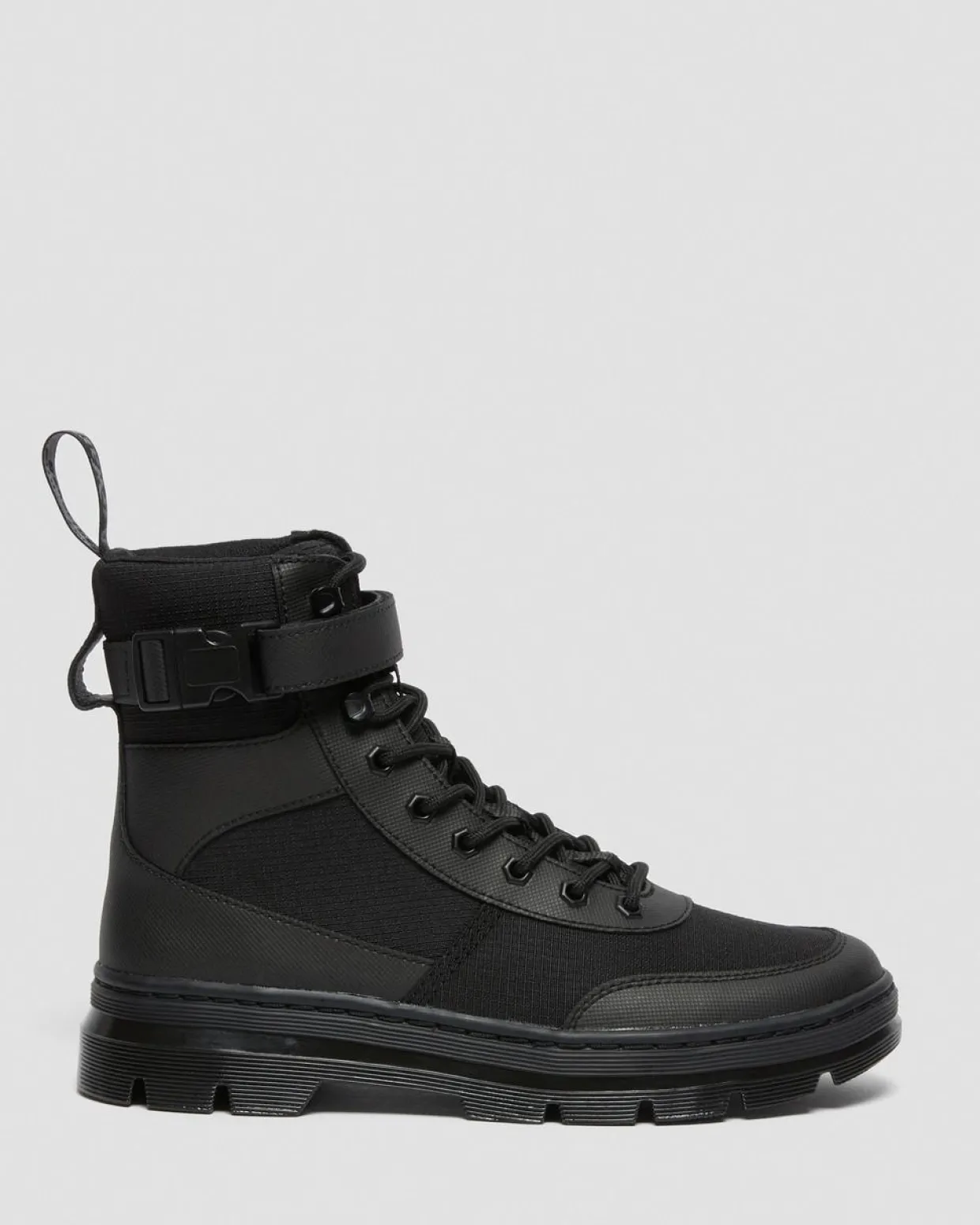 Dr. Martens Boots Utilitaires Combs Tech Poly Noir — Element Poly Rip Stop Discount