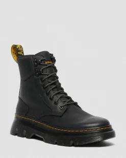 Dr. Martens Boots Utilitaires Tarik En Cuir Wyoming Noir — Wyoming Cheap