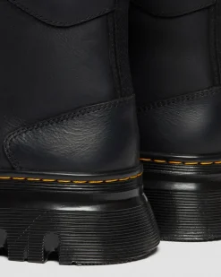 Dr. Martens Boots Utilitaires Tarik En Cuir Wyoming Noir — Wyoming Cheap