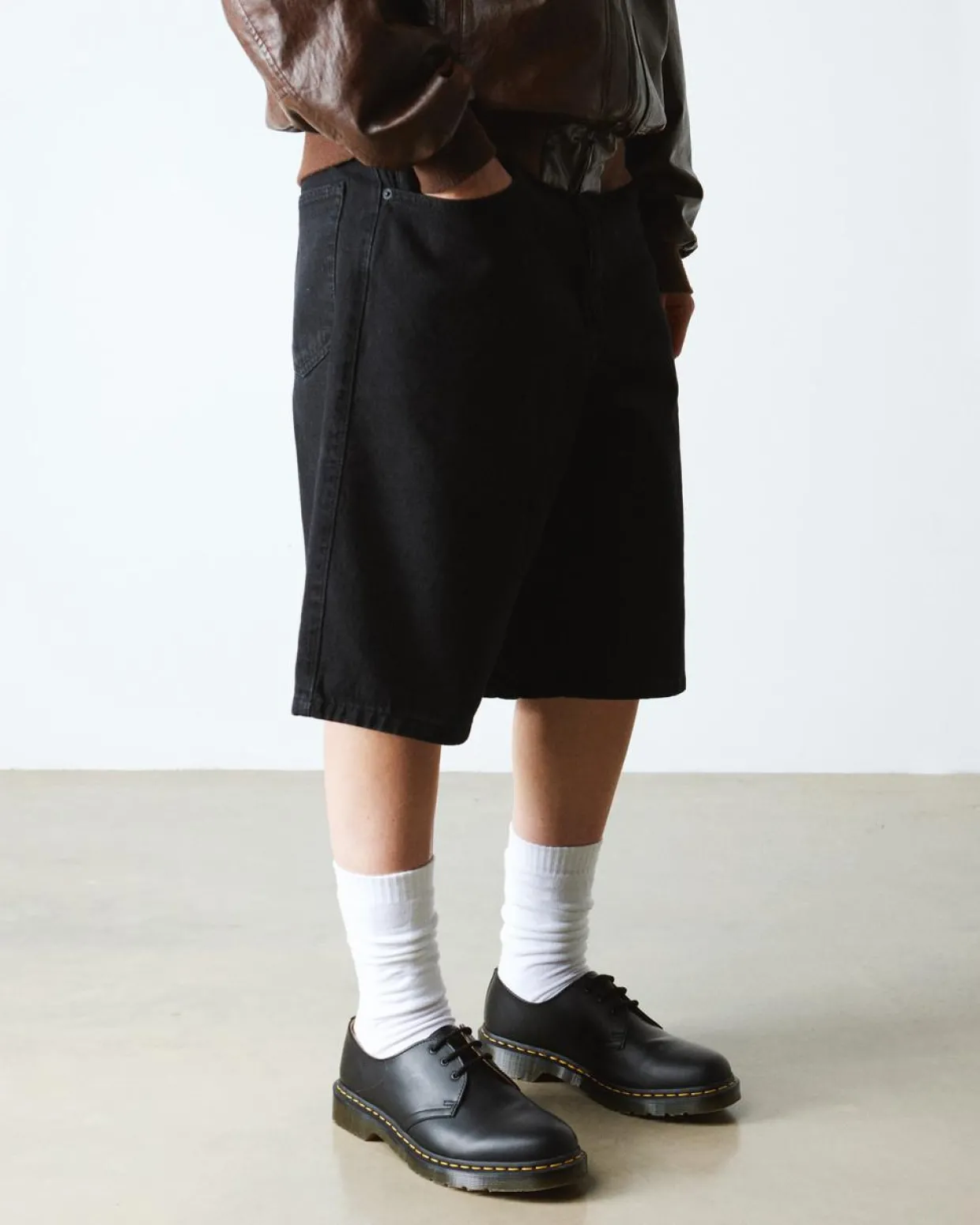 Dr. Martens Chaussettes Double Doc En Coton Mélangé Blanc — Cotton Blend Cheap