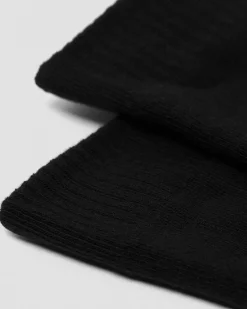 Dr. Martens Chaussettes Double Doc En Coton Mélangé Noir — Cotton Blend Fashion