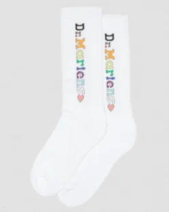 Dr. Martens Chaussettes Vertical Logo For Pride En Coton Mélangé Hot