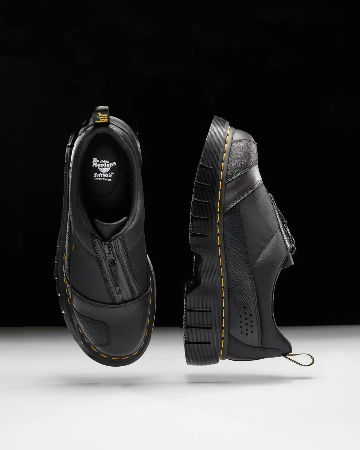 Dr. Martens Chaussures 1461 Beta Clubwedge Noir — Lunar+Sorento+Hub Ripstop Best Sale