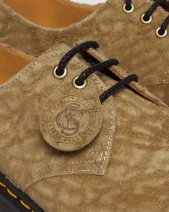 Dr. Martens Chaussures 1461 Bex Made In England En Daim Gaufré Savannah Tan — Grand Canyon Cheap