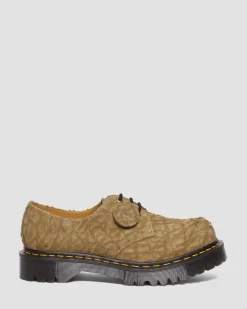 Dr. Martens Chaussures 1461 Bex Made In England En Daim Gaufré Savannah Tan — Grand Canyon Cheap