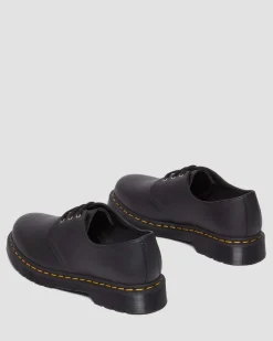 Dr. Martens Chaussures 1461 En Chutes De Cuir Reconditionnées Black — Genix Nappa Store