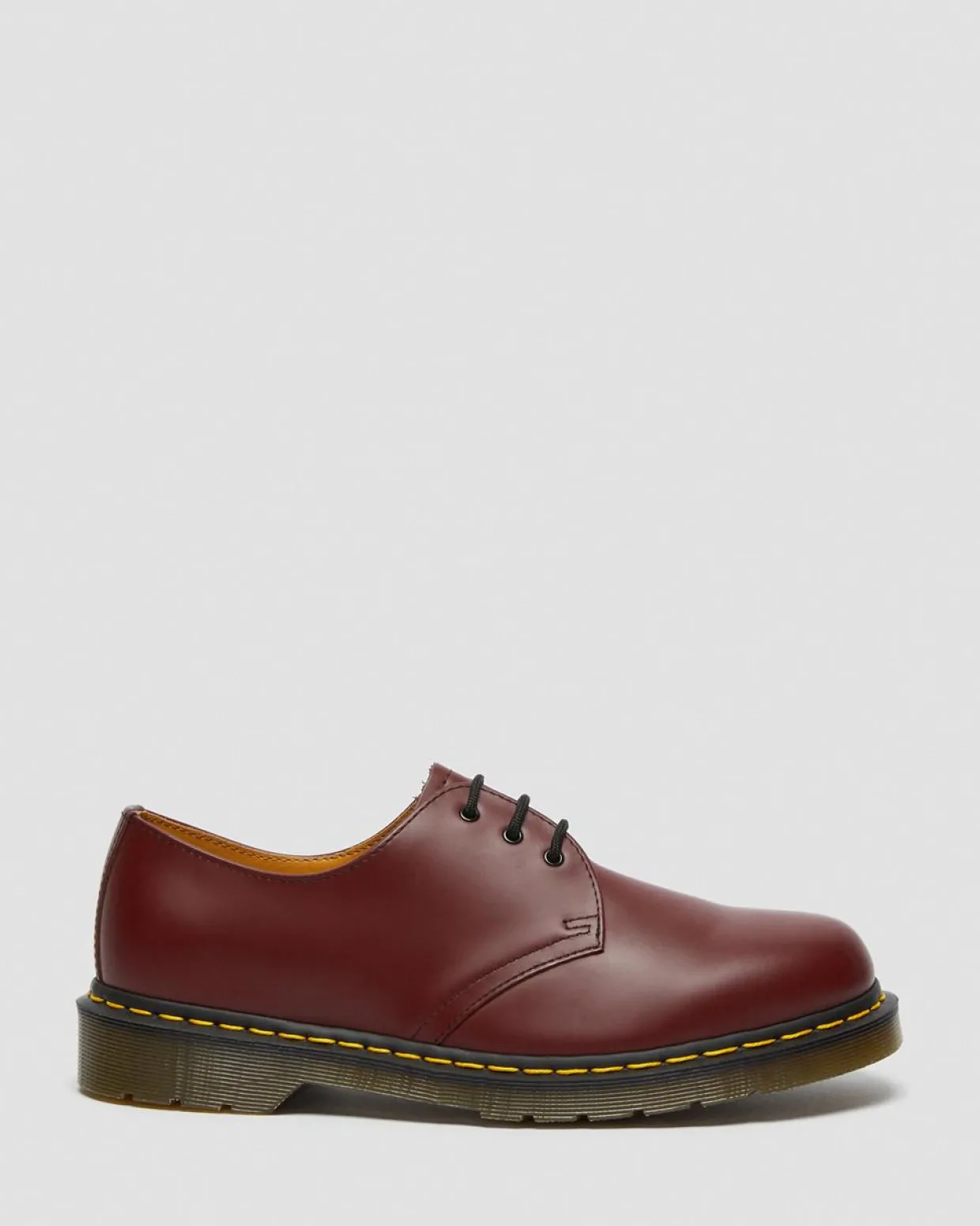 Dr. Martens Chaussures 1461 En Cuir Smooth Rouge Cherry Red — Smooth Leather Best Sale